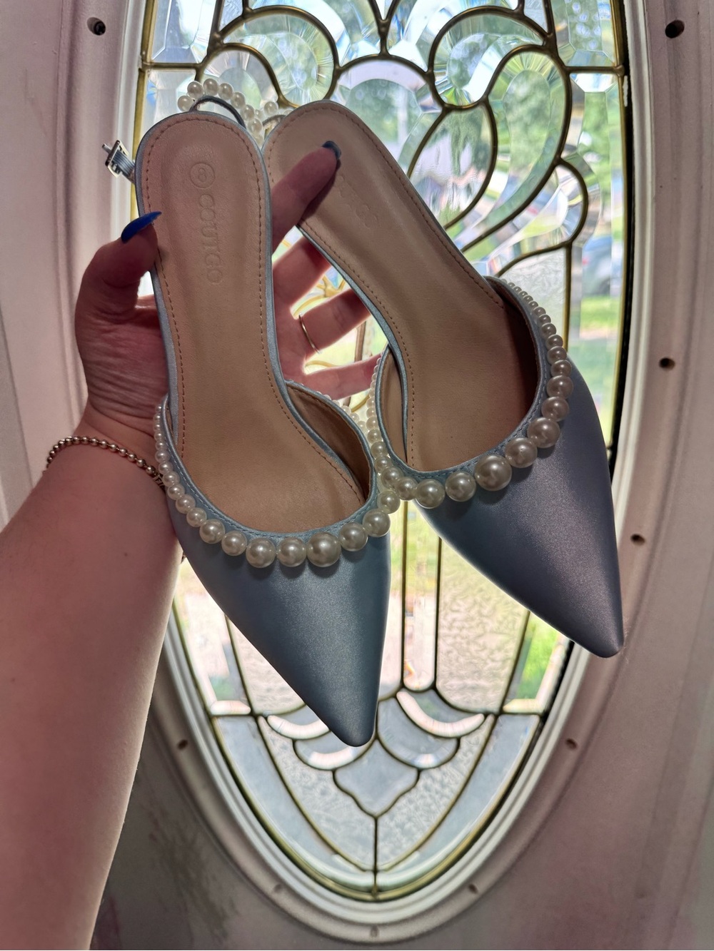 Light blue Heel